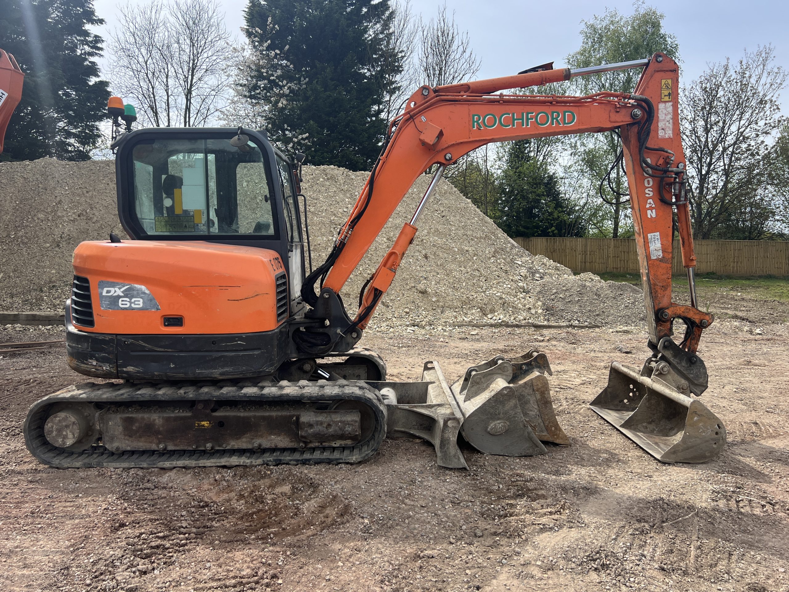 DOOSAN DX63-3 2016 - used plant for sale at J Hawes Ltd