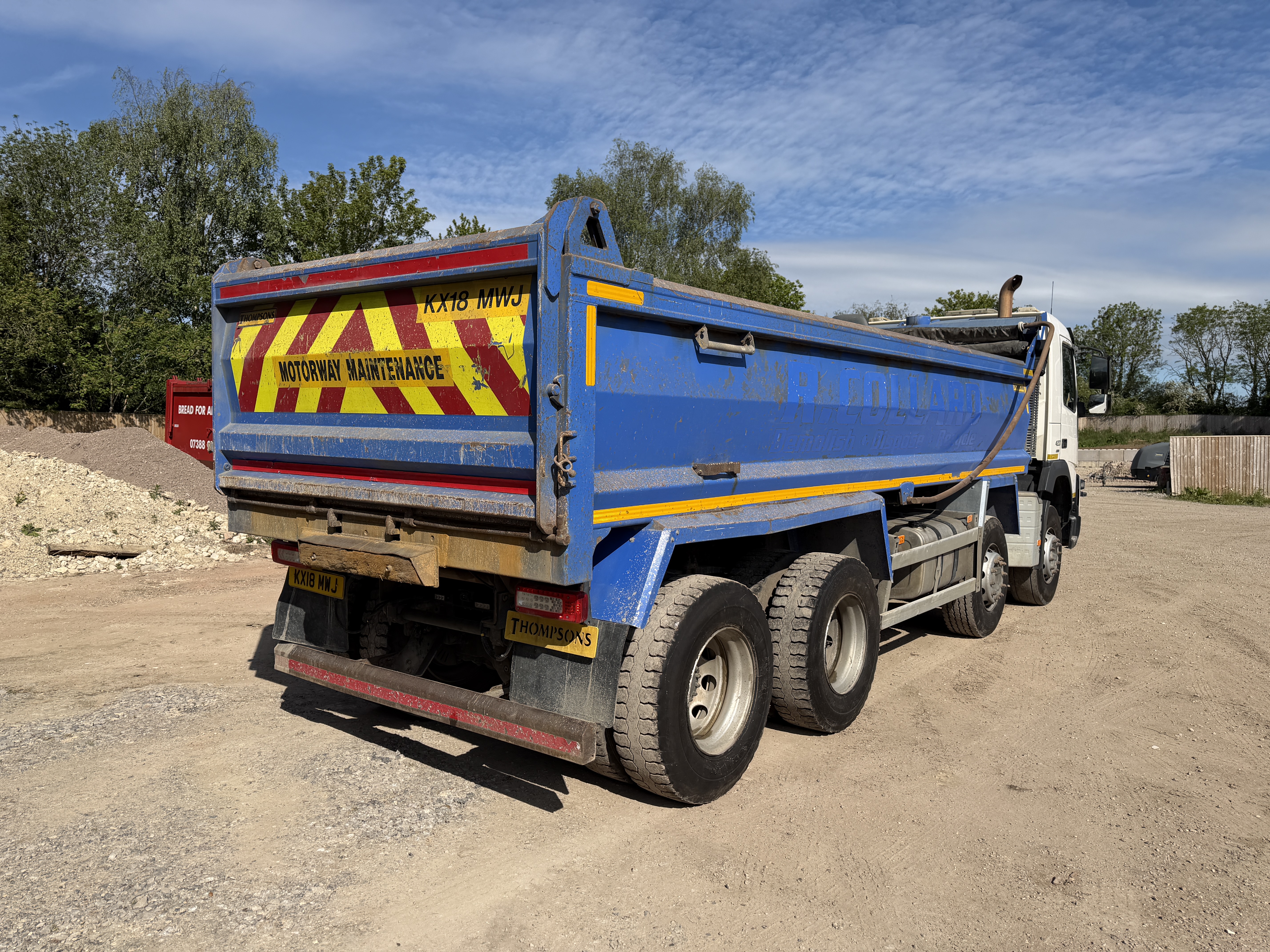 VOLVO FMX420 TIPPERS 2018 - used trucks for sale at J Hawes Ltd - view 7