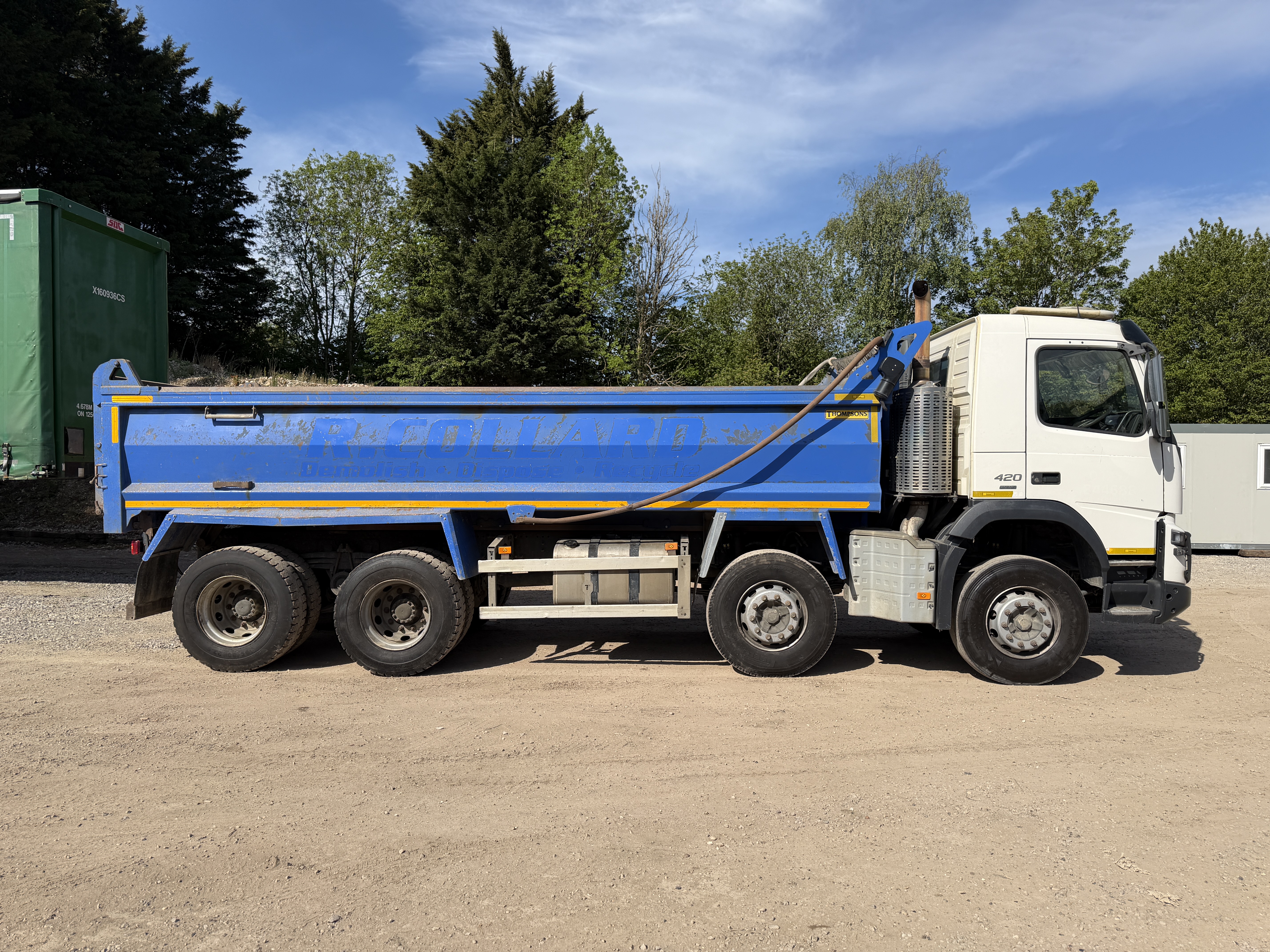 VOLVO FMX420 TIPPERS 2018 - used trucks for sale at J Hawes Ltd - view 5