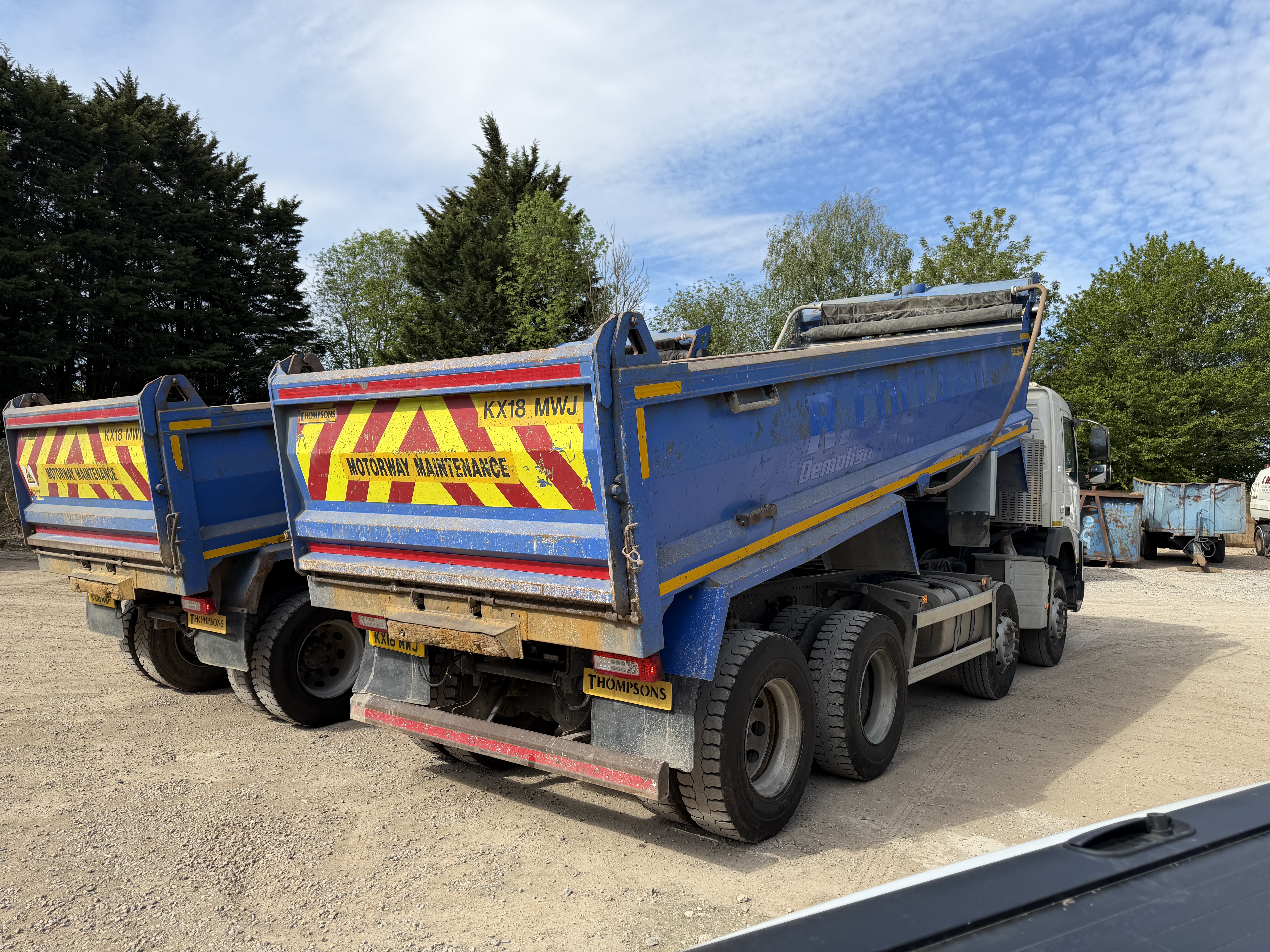 VOLVO FMX420 TIPPERS 2018 - used trucks for sale at J Hawes Ltd - view 13