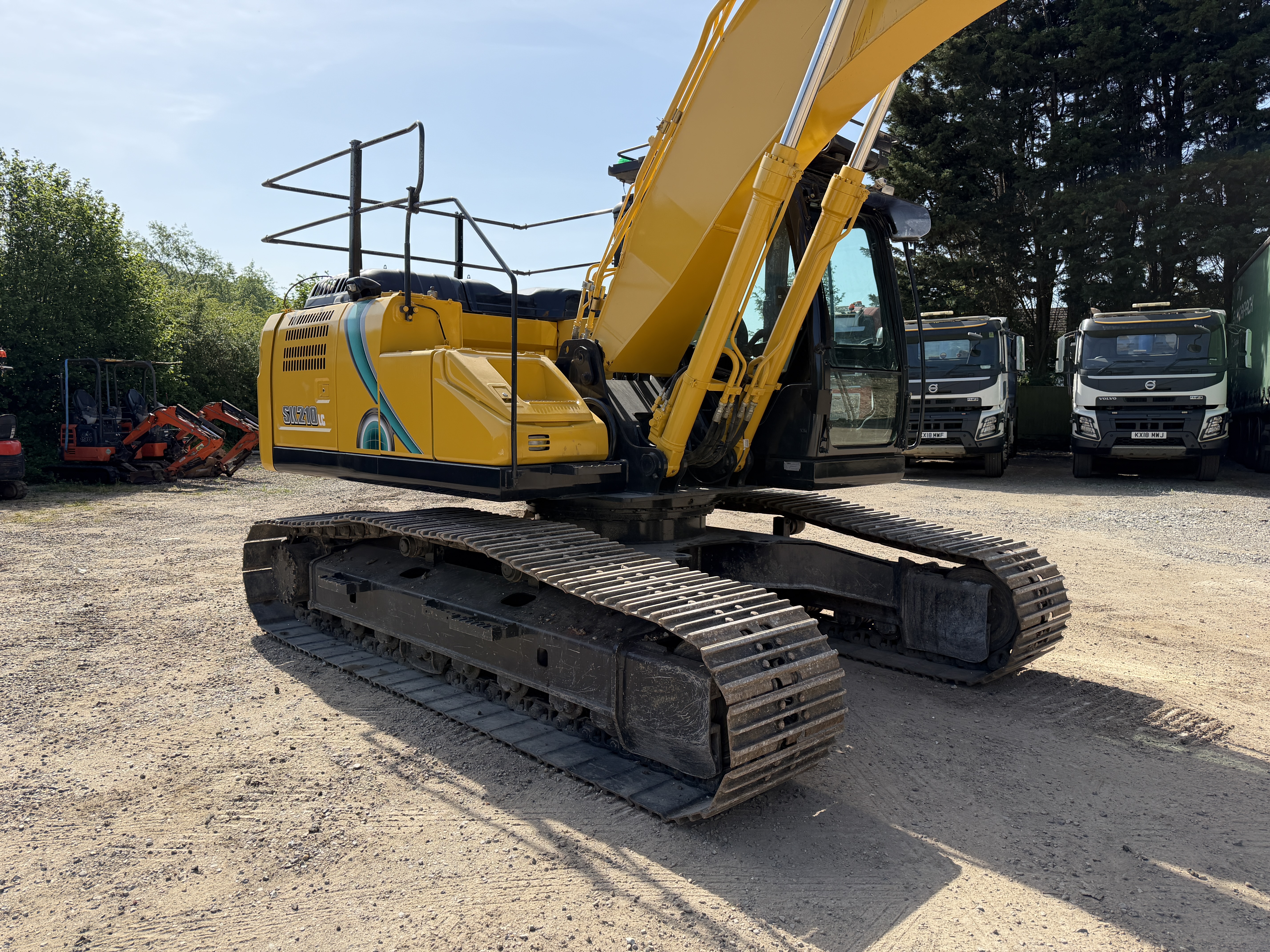 KOBELCO SK210LC-10E 2021 - used plant for sale at J Hawes Ltd - view 5