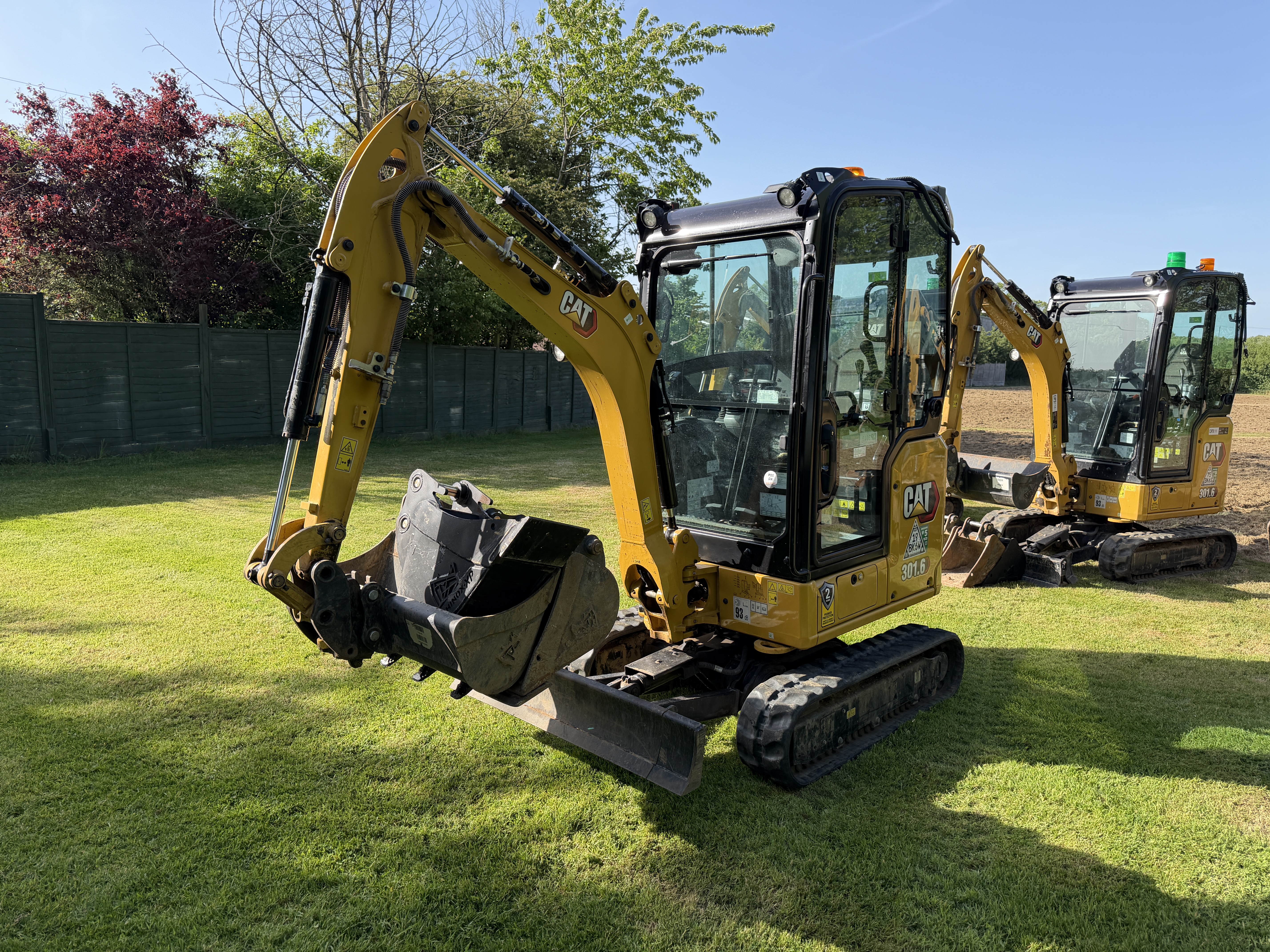 CATERPILLAR 301.6 FULL CAB 2024 - used plant for sale at J Hawes Ltd - view 2
