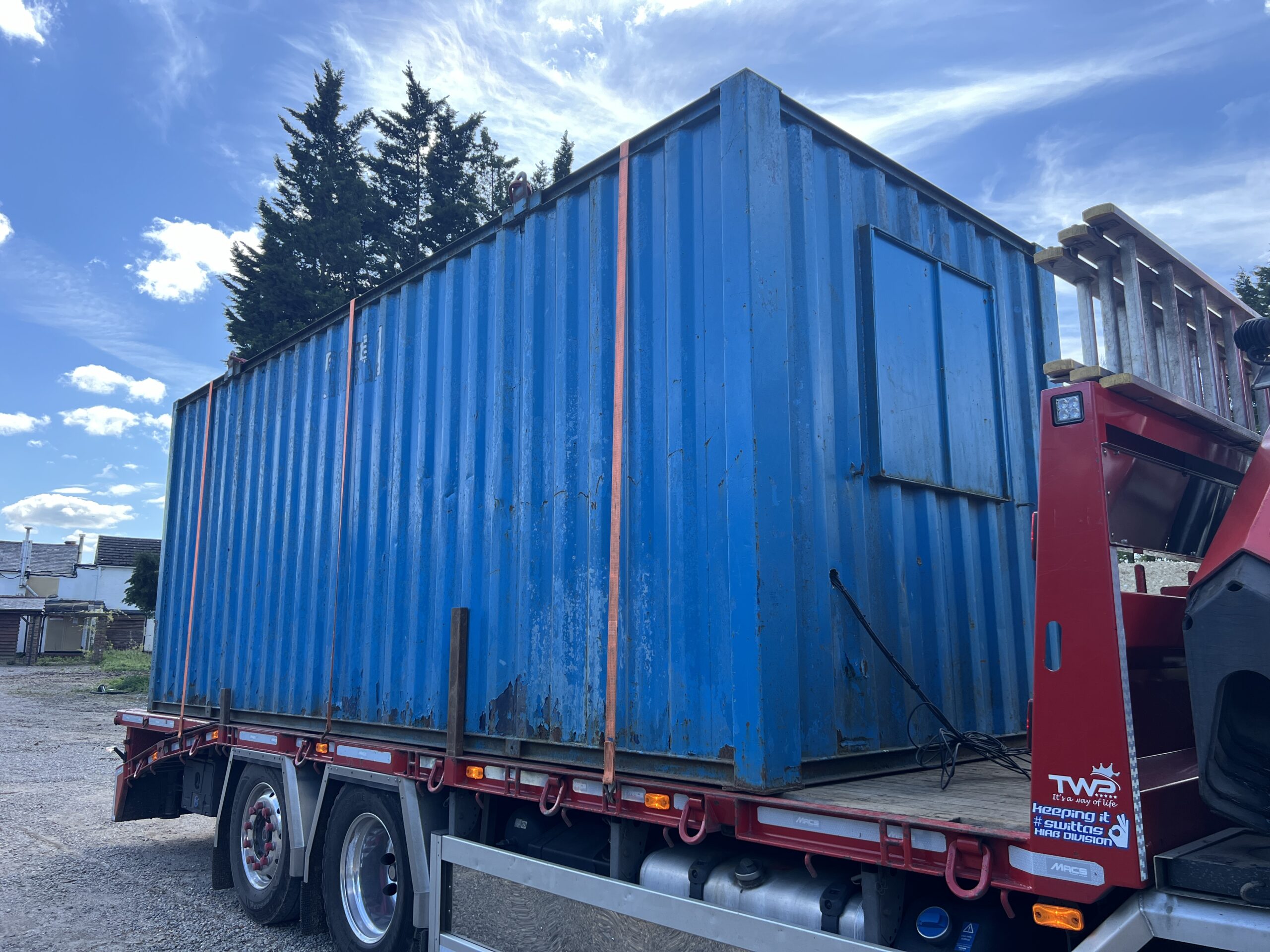 21x8 SITE OFFICE CONTAINER - used attachments & accessories for sale at J Hawes Ltd - view 3