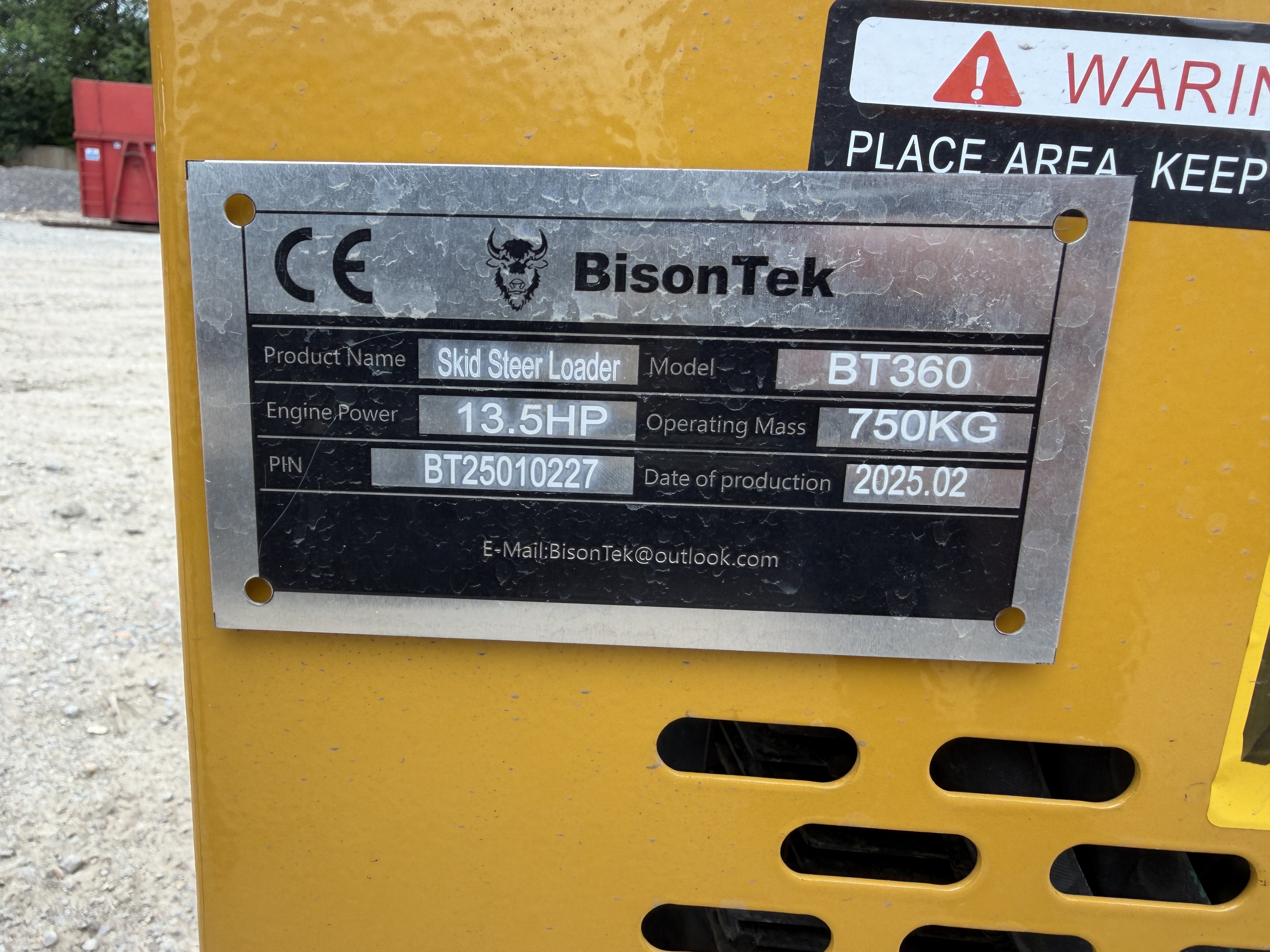 BISONTEK BT360 2025 - used plant for sale at J Hawes Ltd - view 11