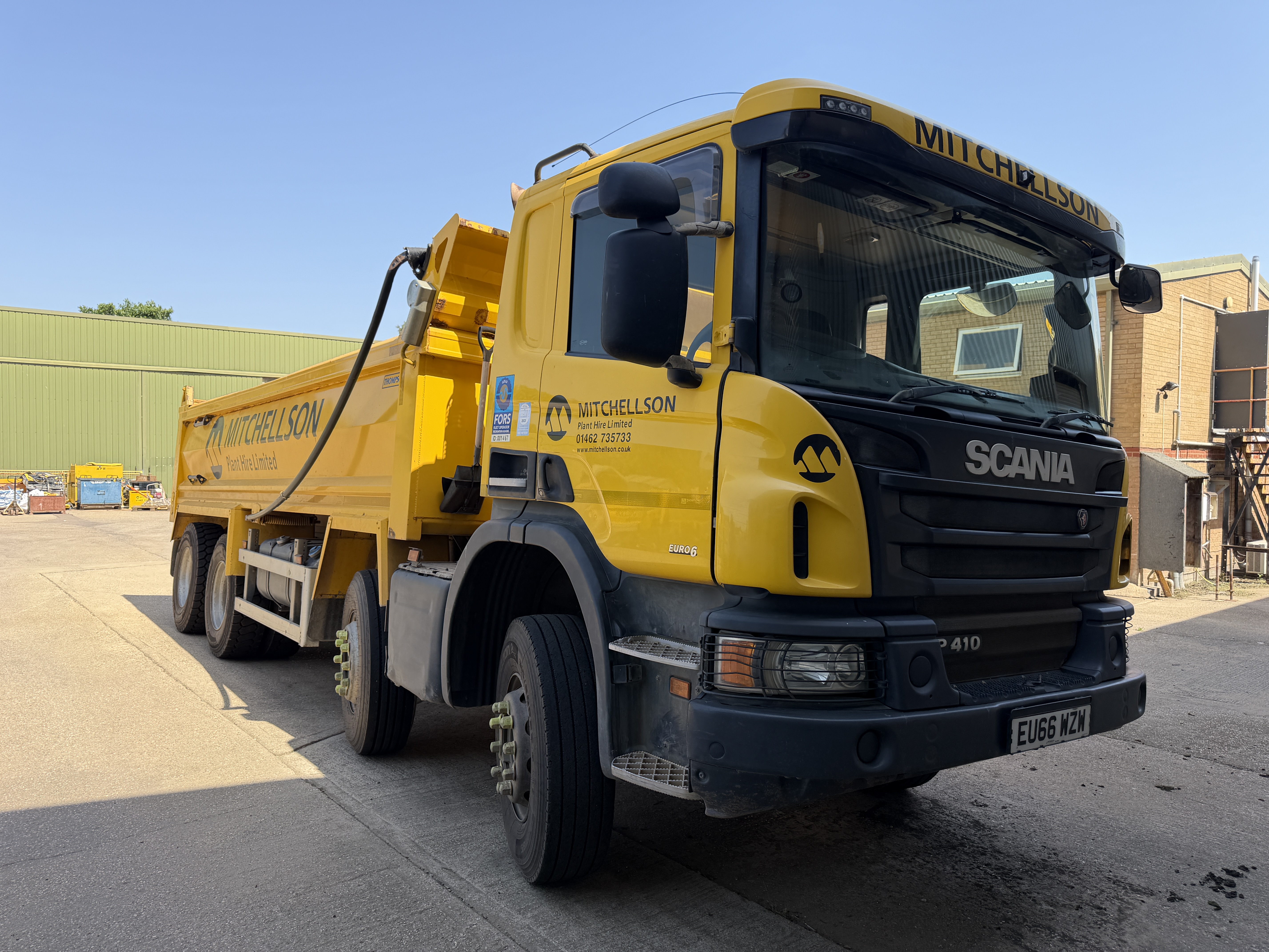 SCANIA P410 TIPPER 2016 (66) - used trucks for sale at J Hawes Ltd