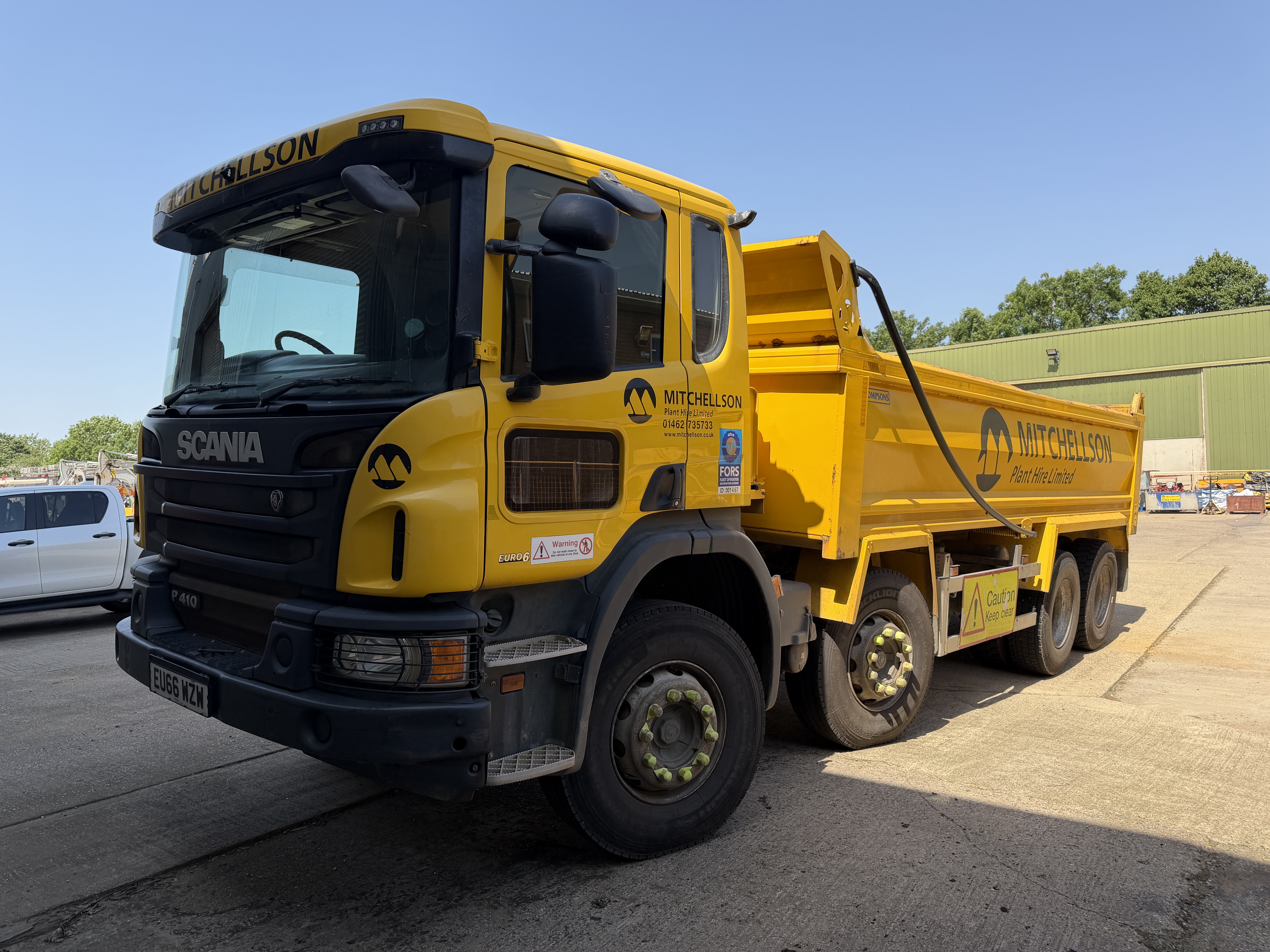 SCANIA P410 TIPPER 2016 (66) - used trucks for sale at J Hawes Ltd - view 2