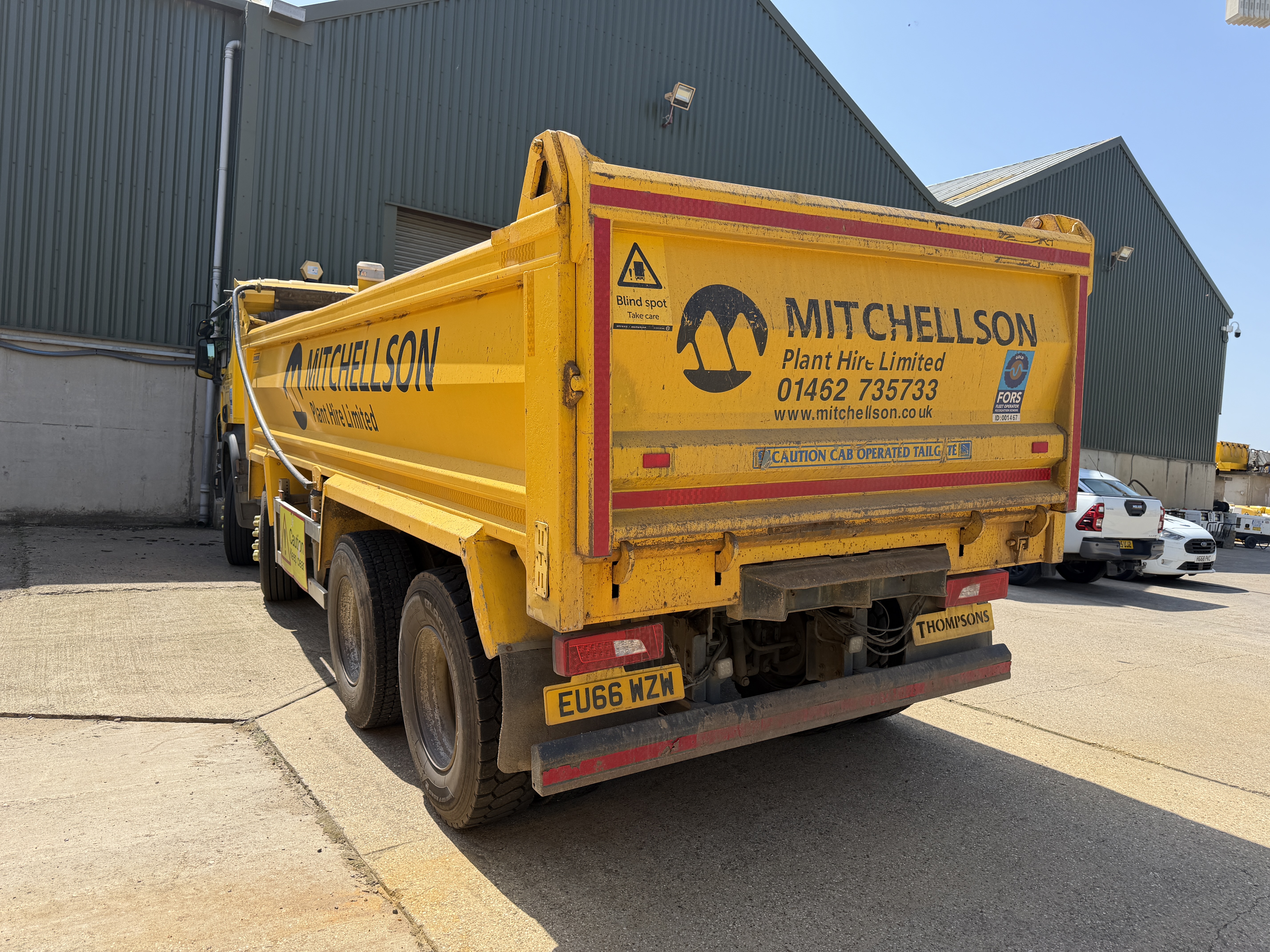 SCANIA P410 TIPPER 2016 (66) - used trucks for sale at J Hawes Ltd - view 3