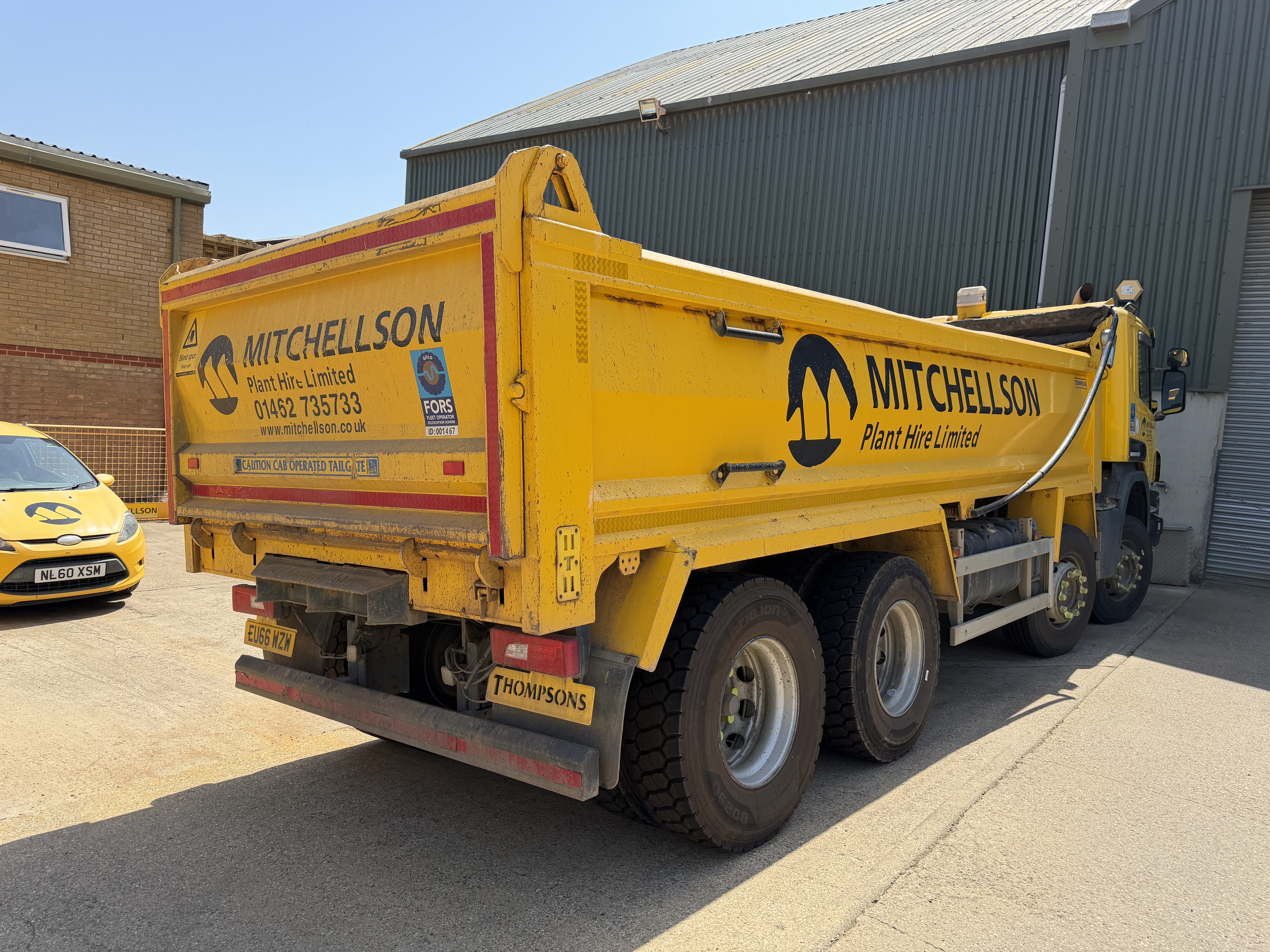 SCANIA P410 TIPPER 2016 (66) - used trucks for sale at J Hawes Ltd - view 4