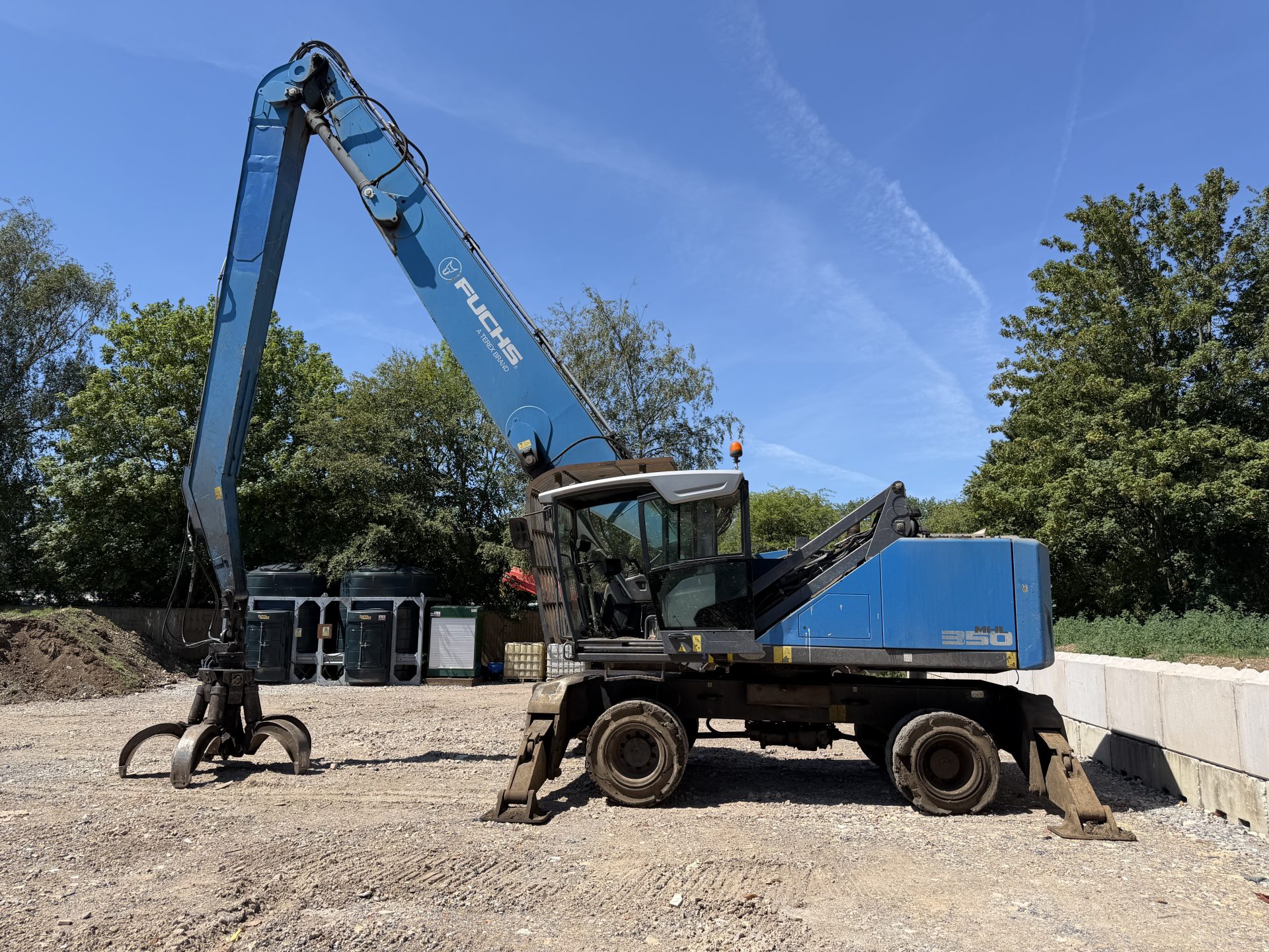 FUCHS MHL 350 T4F 2018 - used plant for sale at J Hawes Ltd