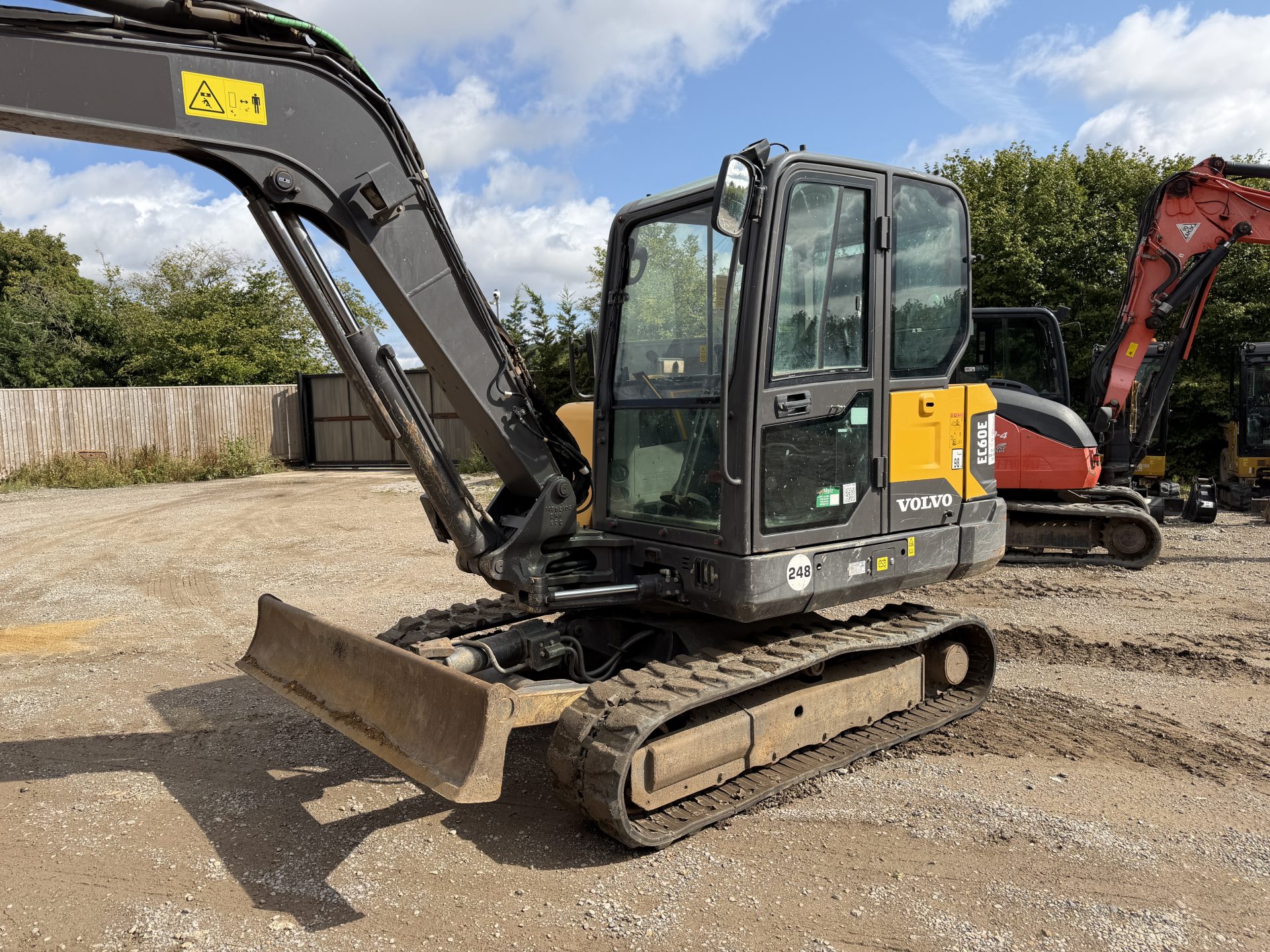 VOLVO EC60E 2022 - used plant for sale at J Hawes Ltd - view 3