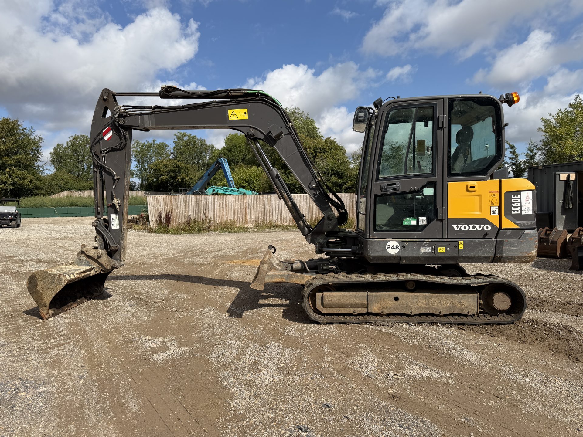 VOLVO EC60E 2022 - used plant for sale at J Hawes Ltd