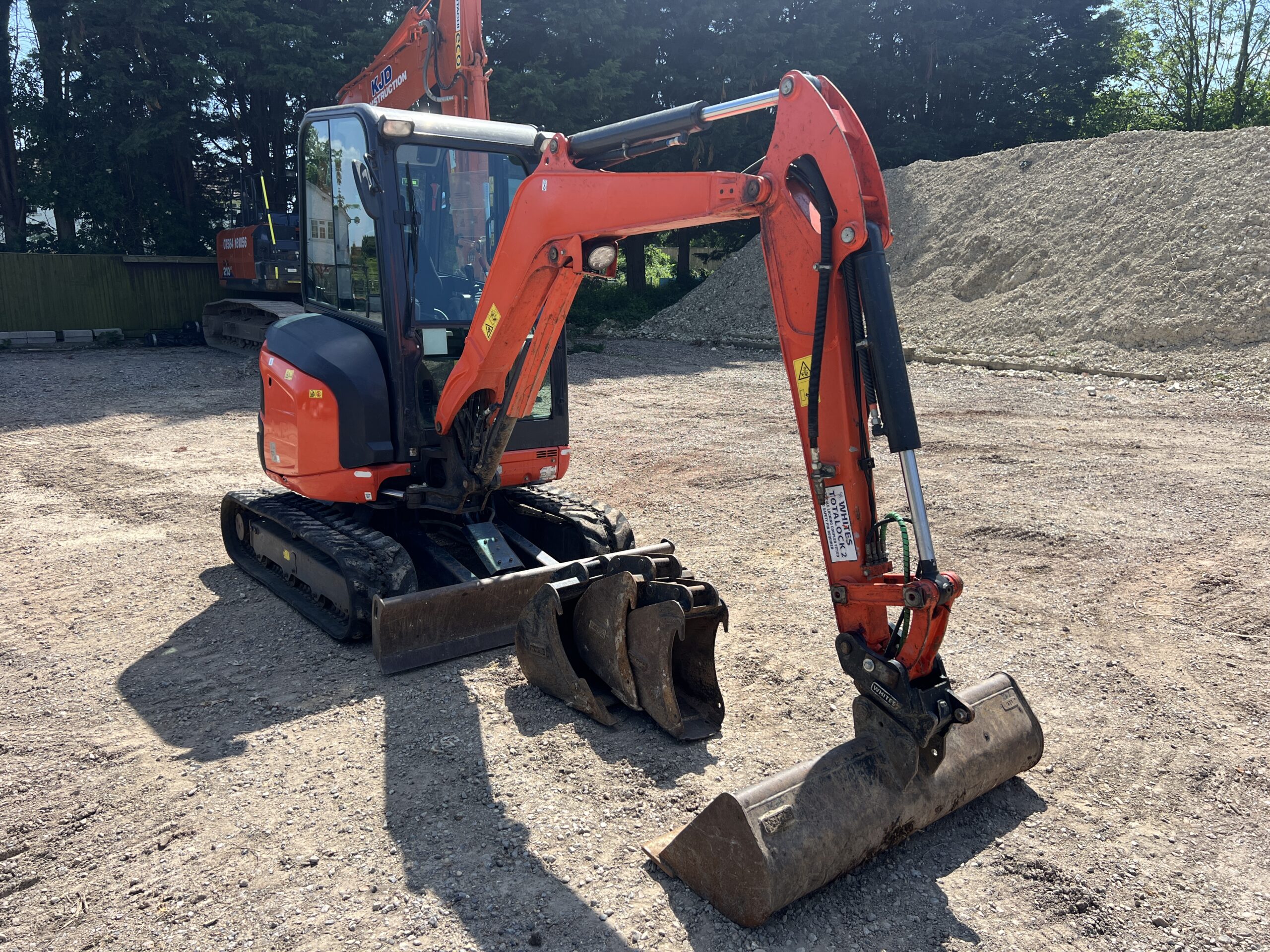 KUBOTA U27-4 MINI DIGGER 2021 - used plant for sale at J Hawes Ltd - view 7