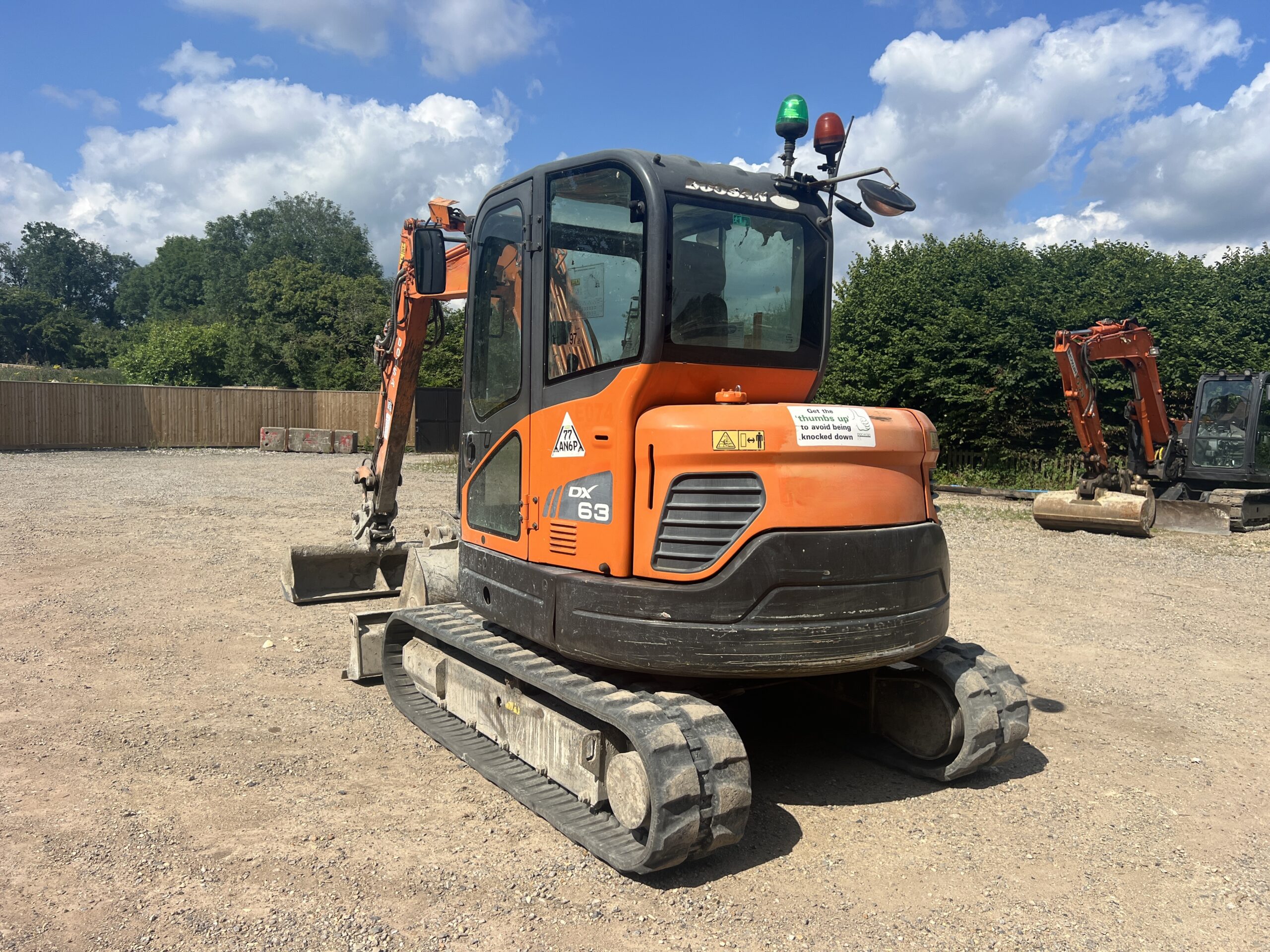 DOOSAN DX63 2016 - used plant for sale at J Hawes Ltd - view 5