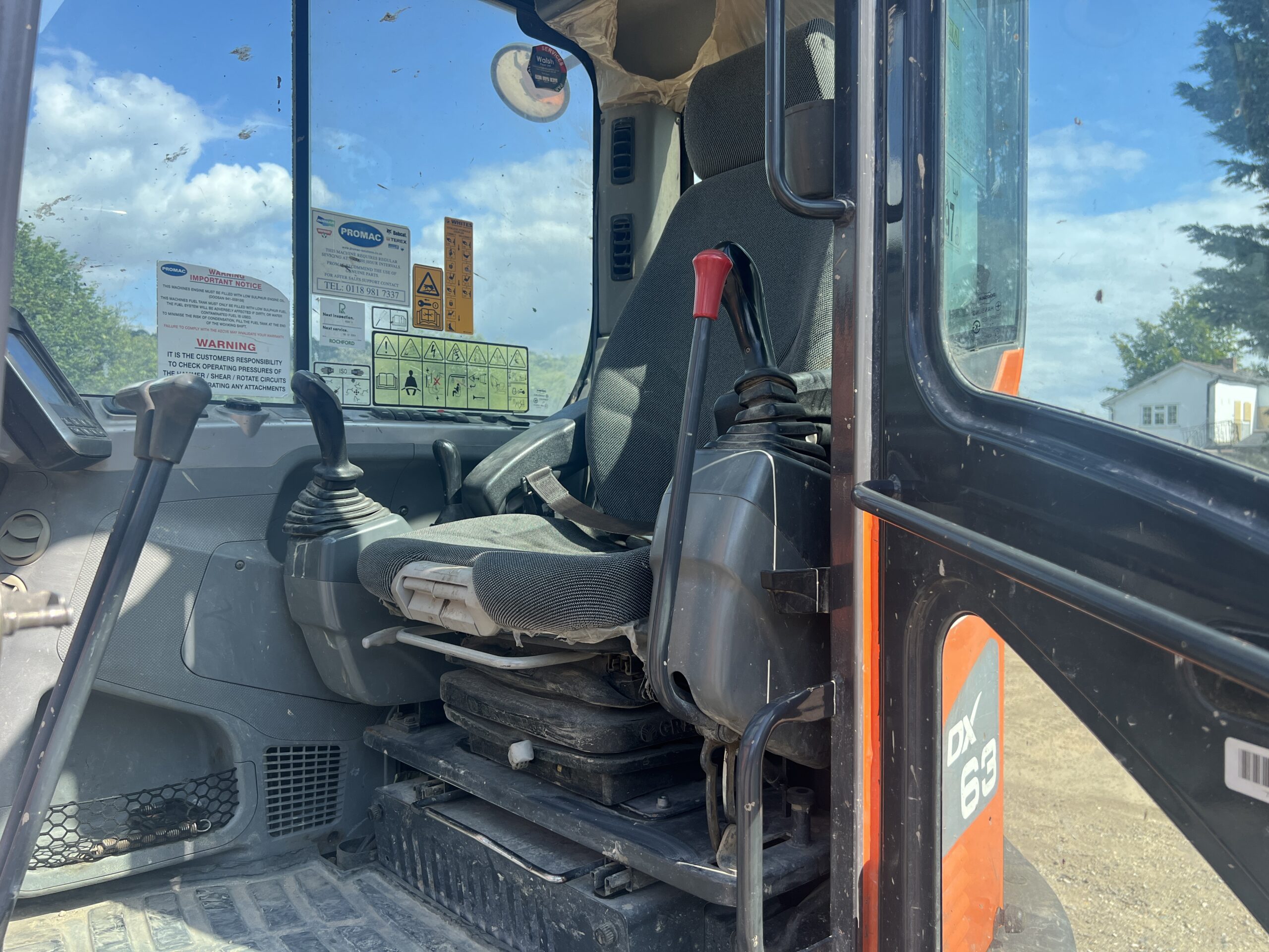 DOOSAN DX63 2016 - used plant for sale at J Hawes Ltd - view 8