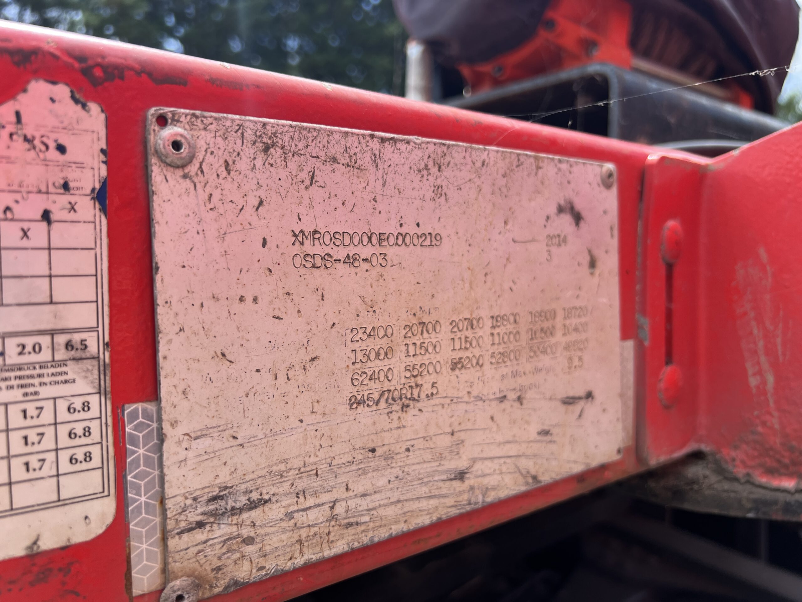 NOOTEBOOM OSDS-48-03 2014 - used trucks for sale at J Hawes Ltd - view 19