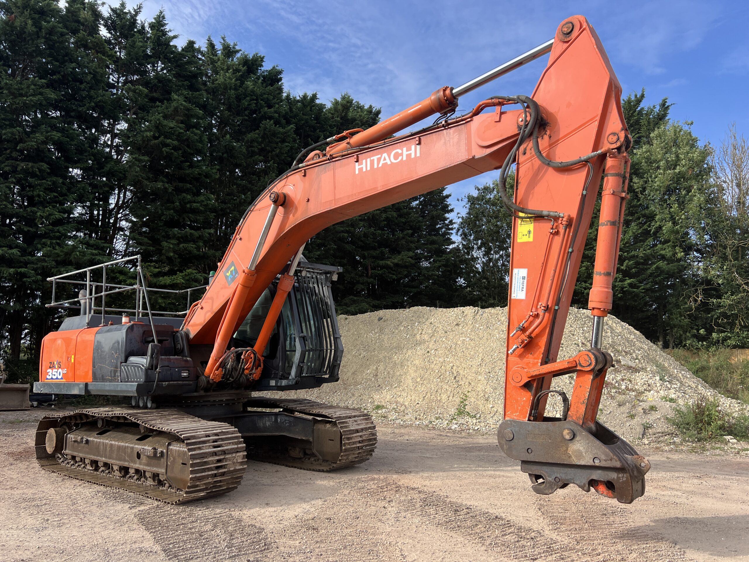 HITACHI ZX350LC-5B 2013 - used plant for sale at J Hawes Ltd - view 5