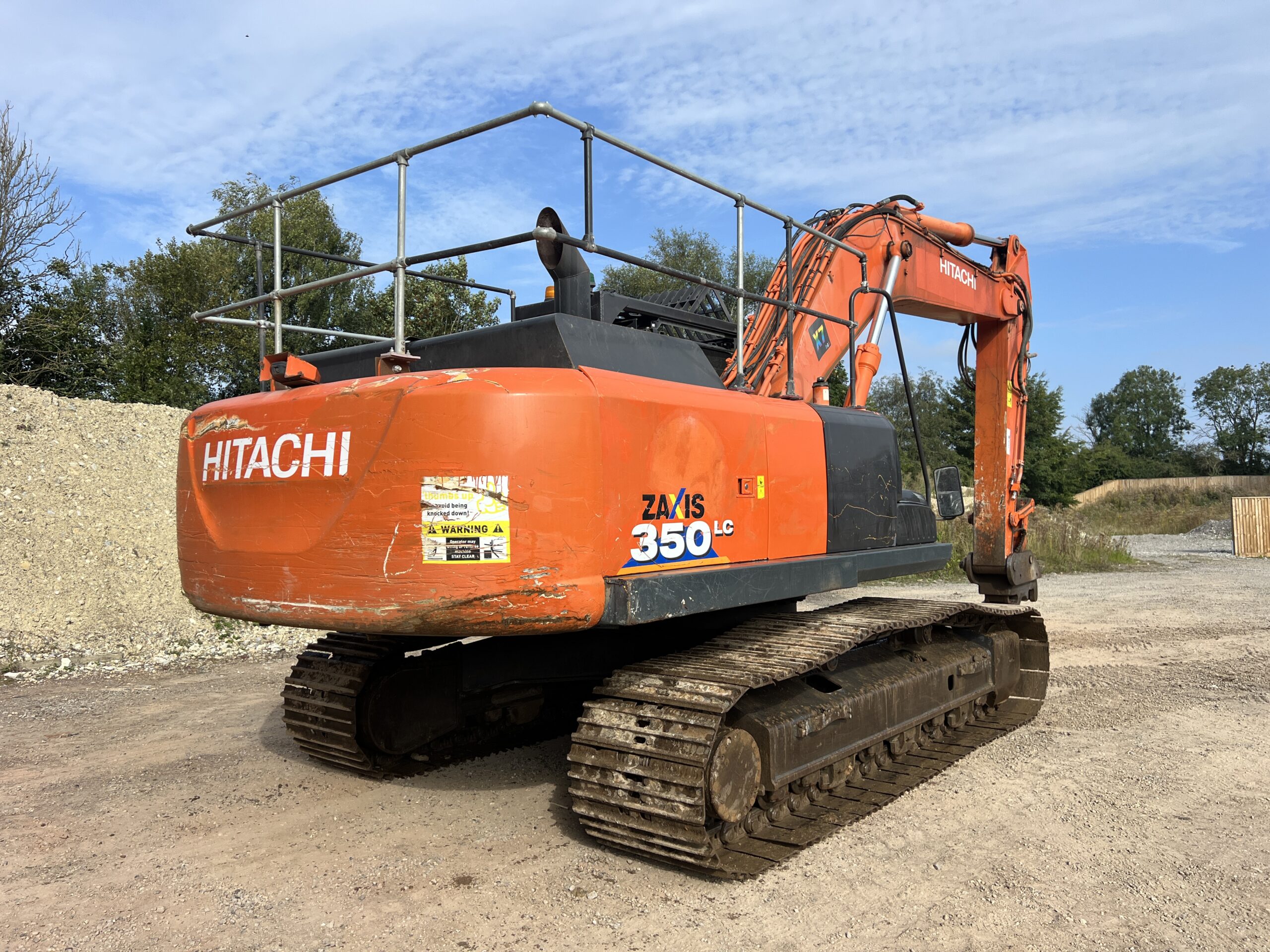 HITACHI ZX350LC-5B 2013 - used plant for sale at J Hawes Ltd - view 8