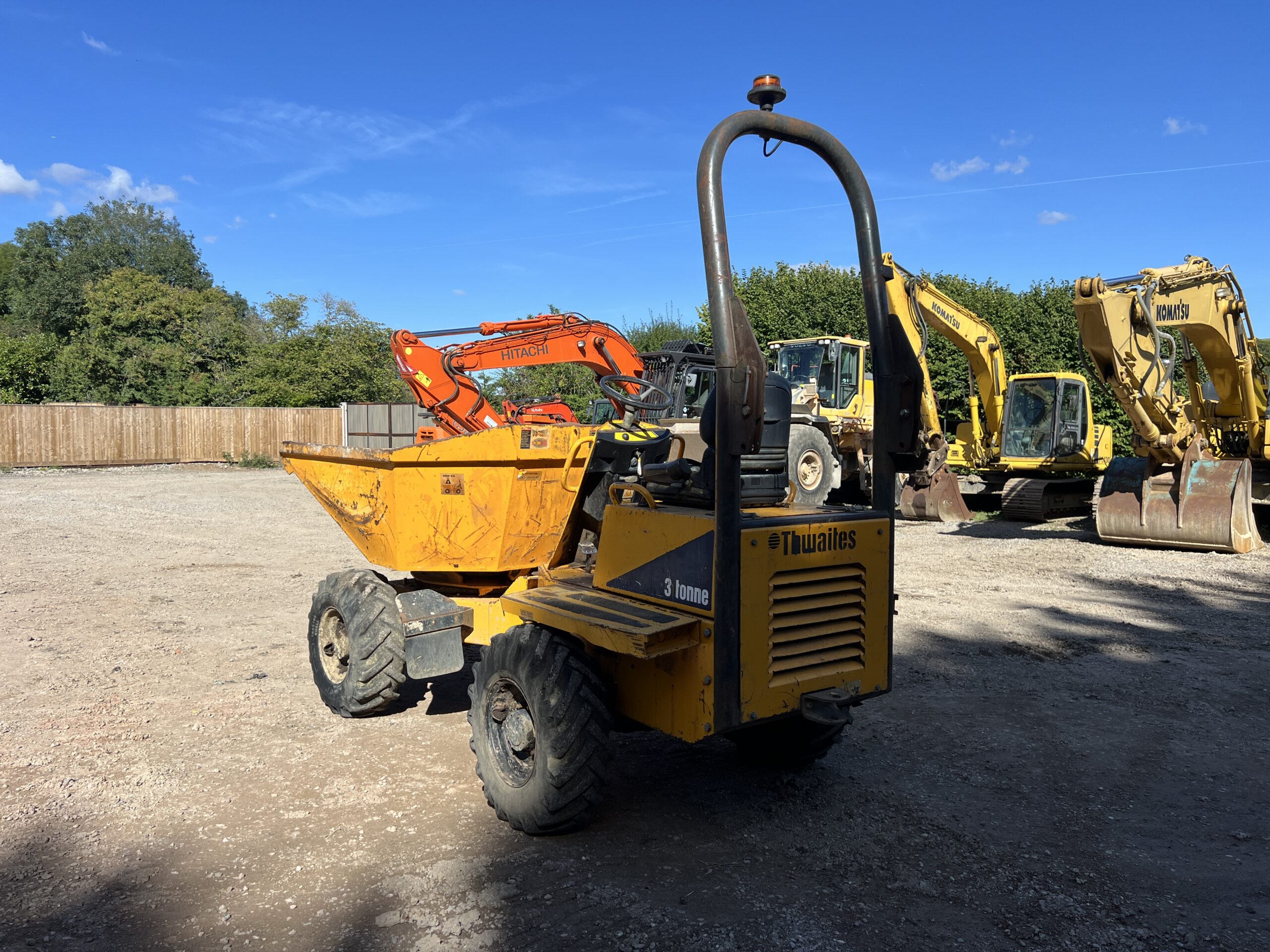 THWAITES 3T DUMPER 2008 - used plant for sale at J Hawes Ltd - view 4