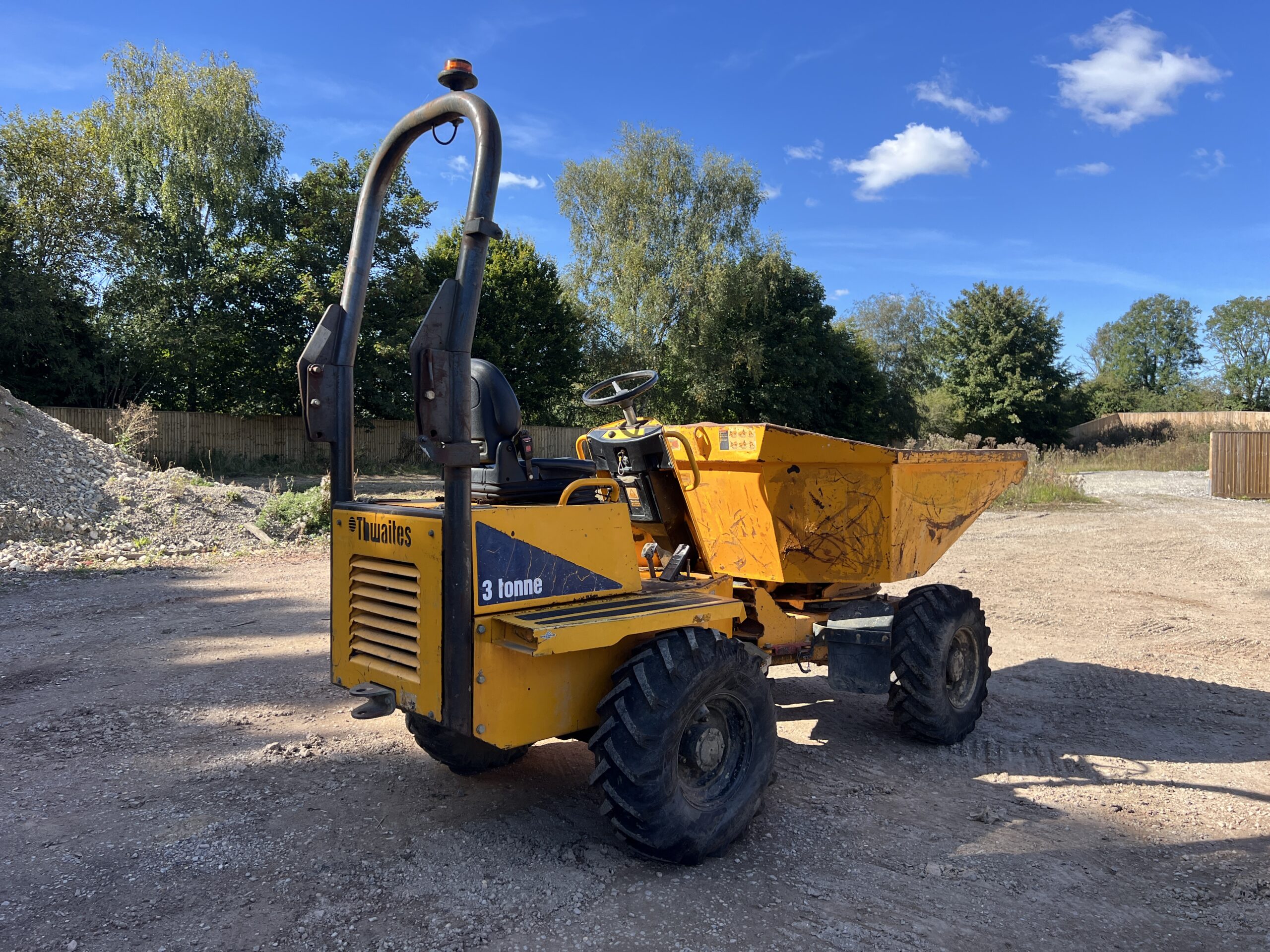 THWAITES 3T DUMPER 2008 - used plant for sale at J Hawes Ltd - view 6