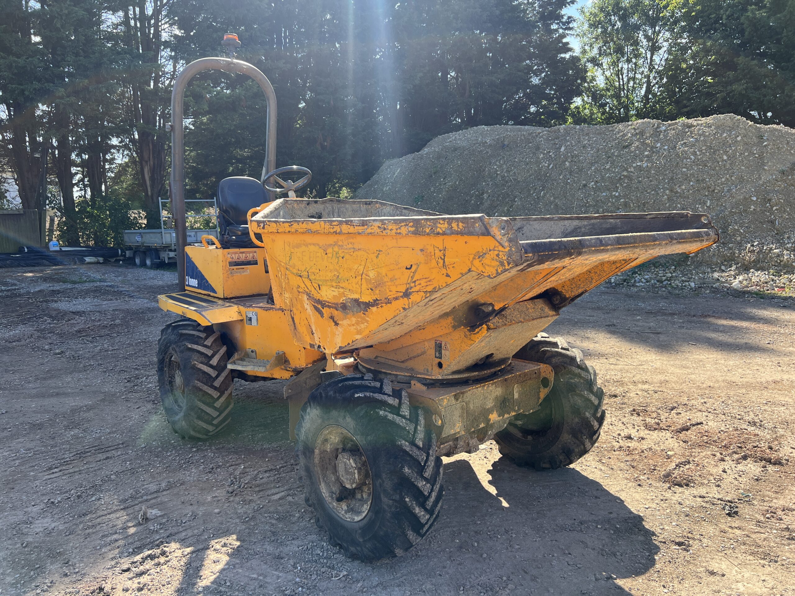 THWAITES 3T DUMPER 2008 - used plant for sale at J Hawes Ltd - view 7