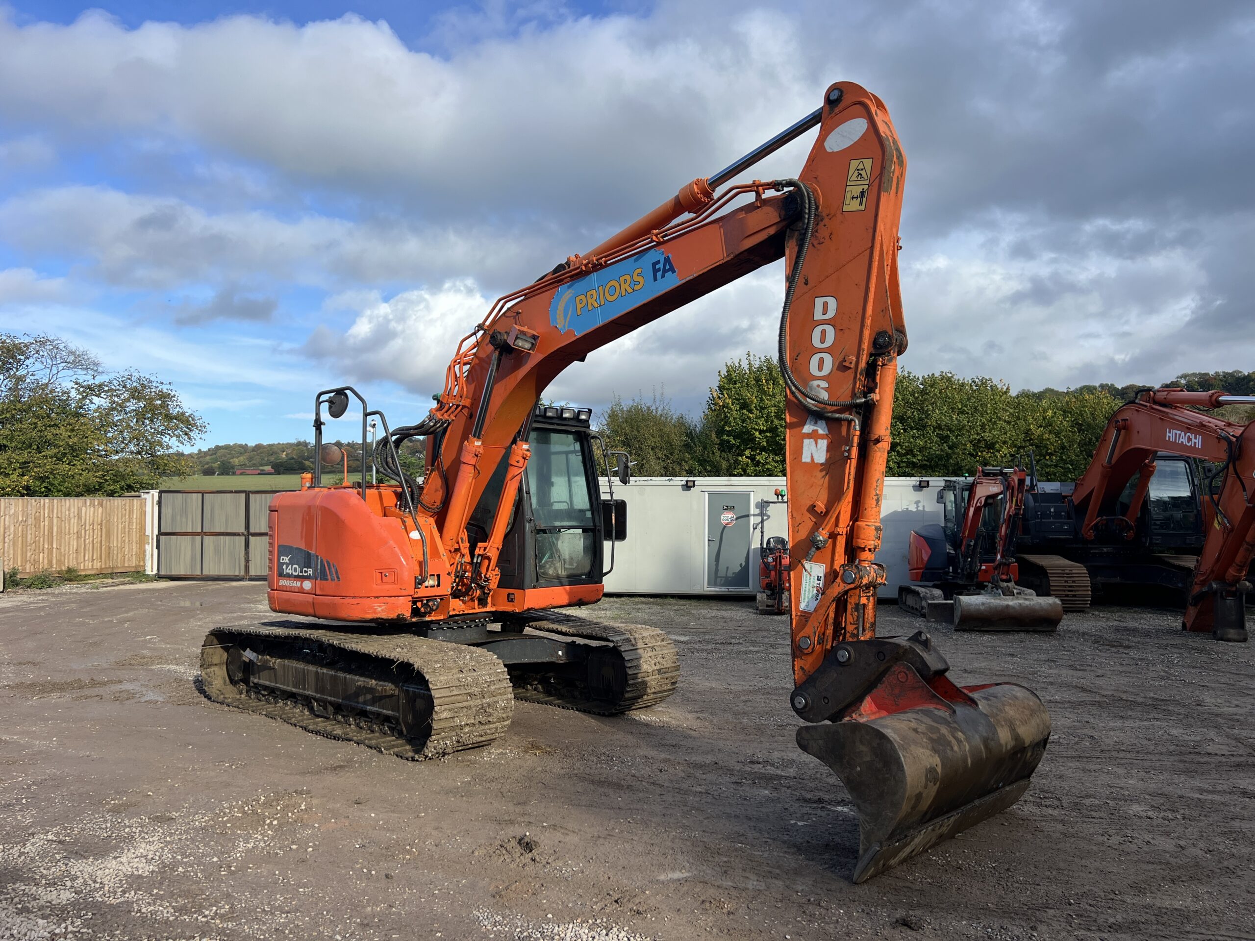 DOOSAN DX140LCR-3 2017 - used plant for sale at J Hawes Ltd - view 6