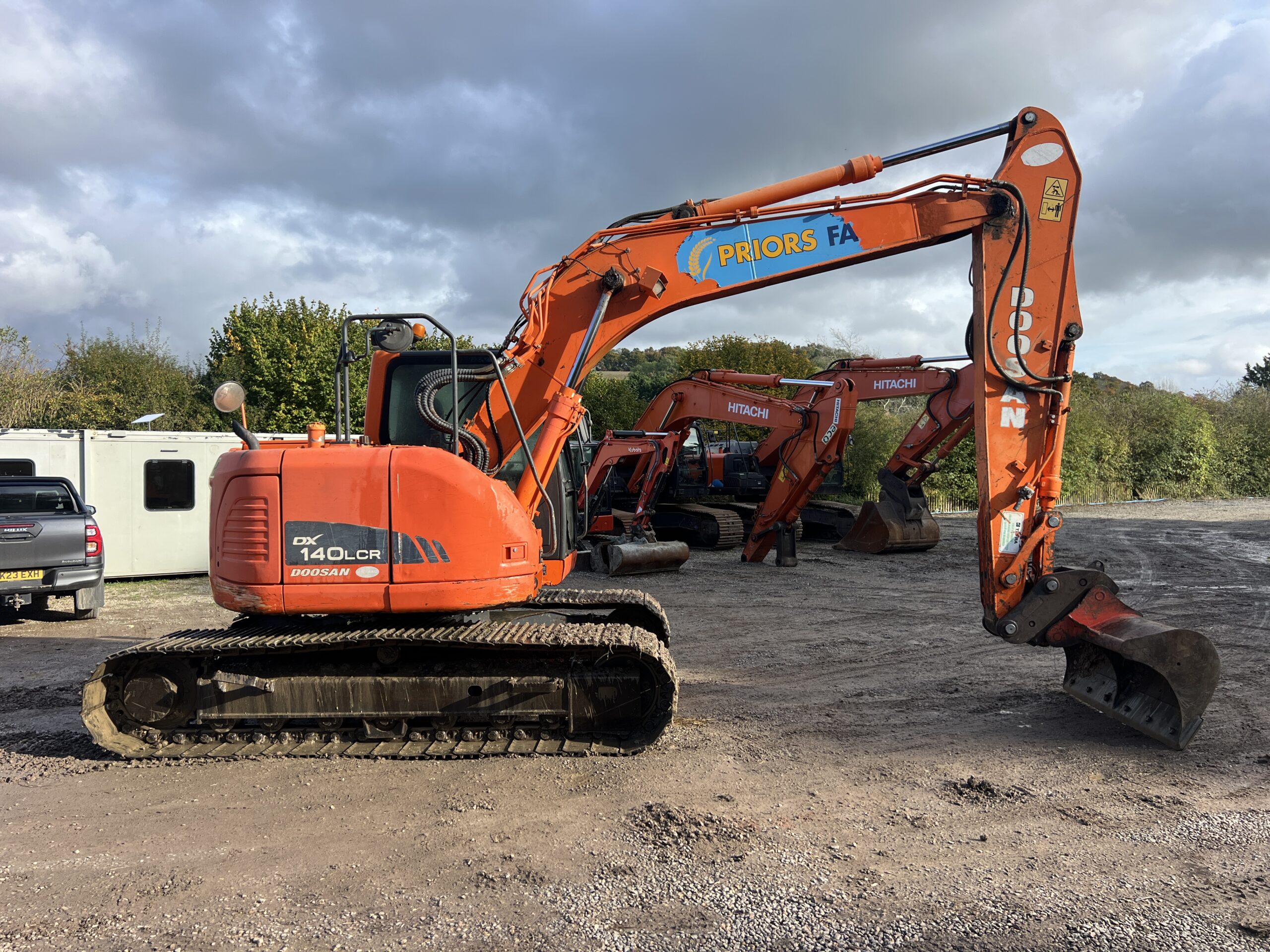 DOOSAN DX140LCR-3 2017 - used plant for sale at J Hawes Ltd - view 8