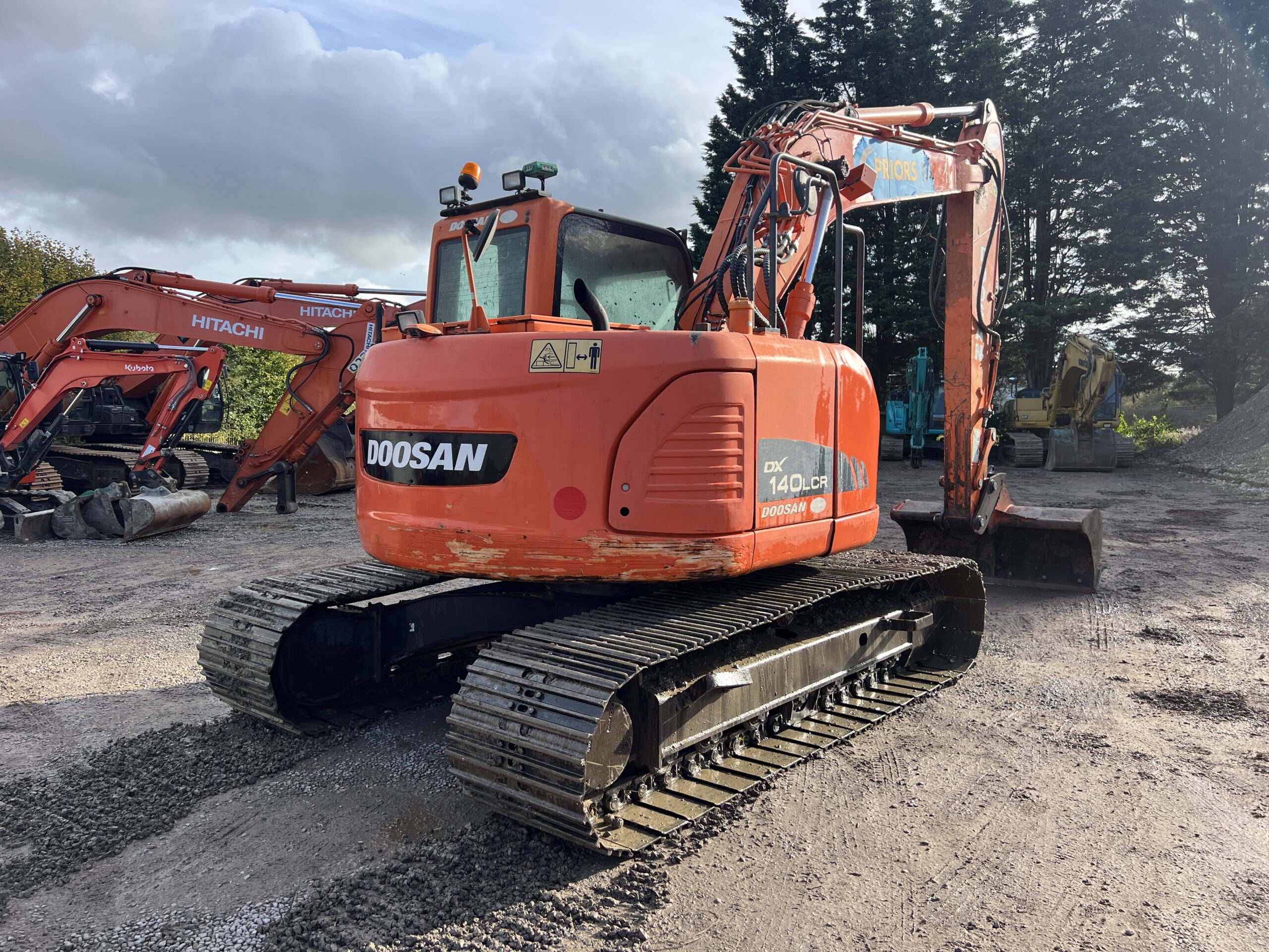 DOOSAN DX140LCR-3 2017 - used plant for sale at J Hawes Ltd - view 9