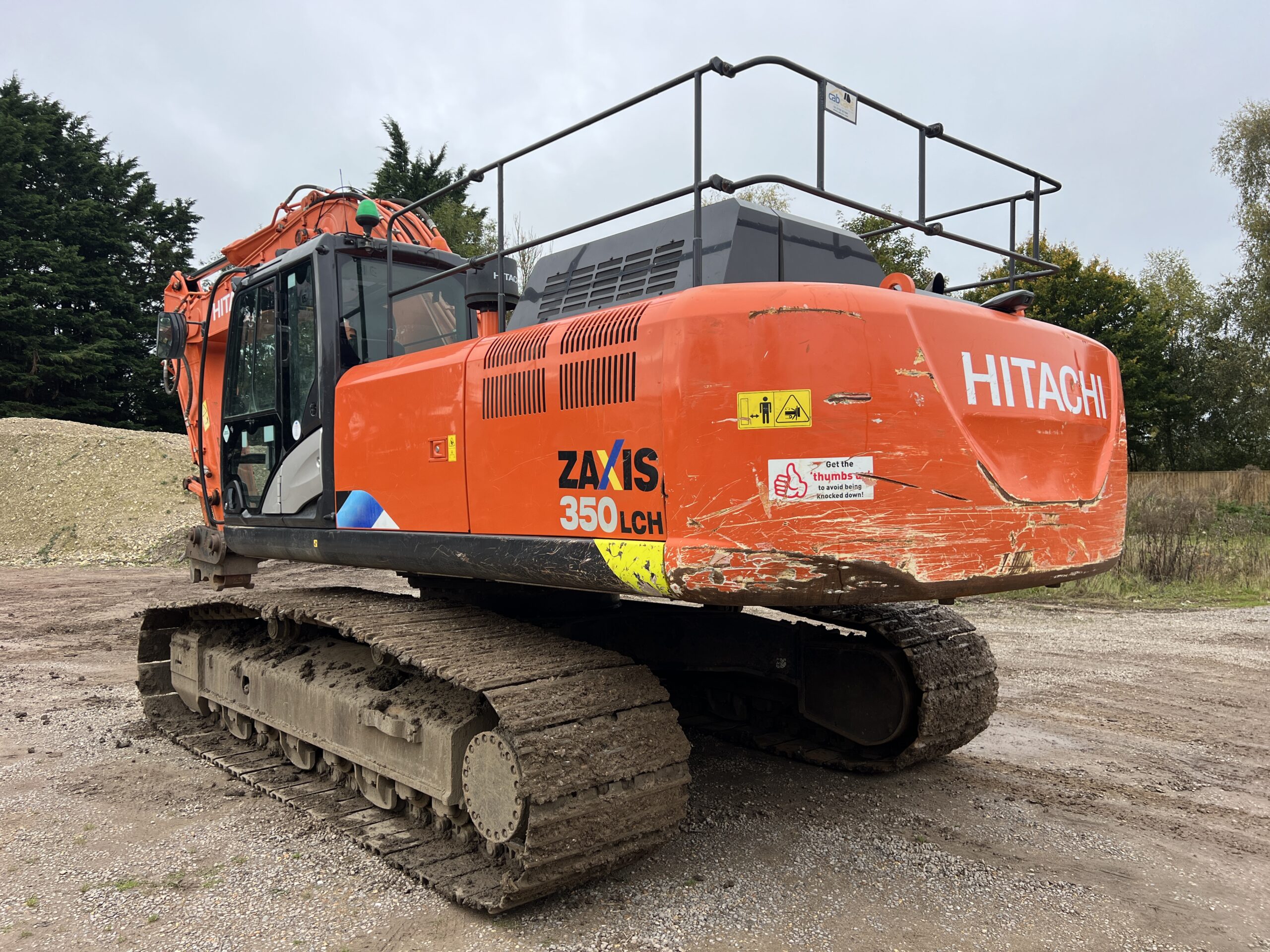HITACHI ZX350LCH-5A 2016 - used plant for sale at J Hawes Ltd - view 6