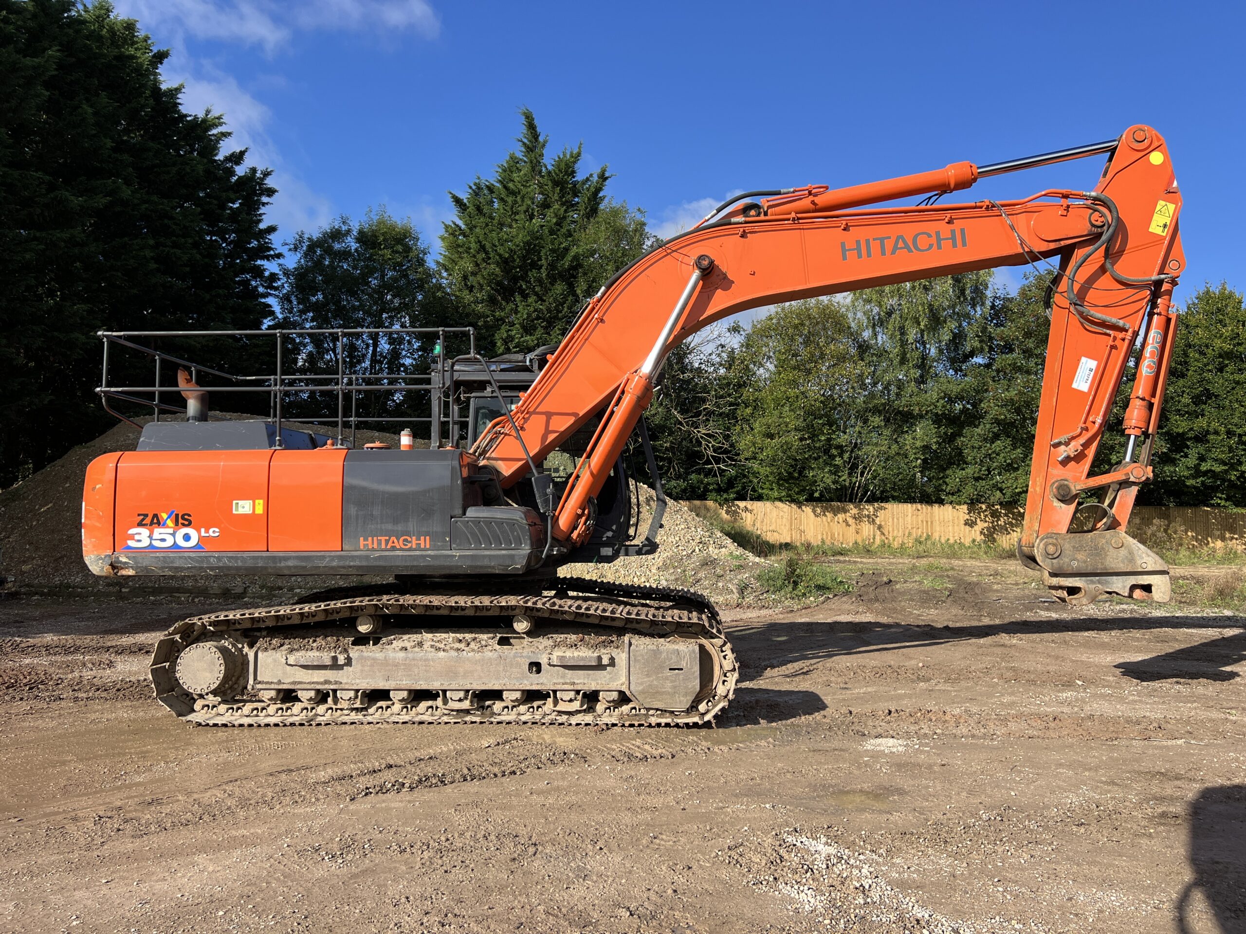 HITACHI ZX350LC-5 2014 - used machine for sale at J Hawes Ltd
