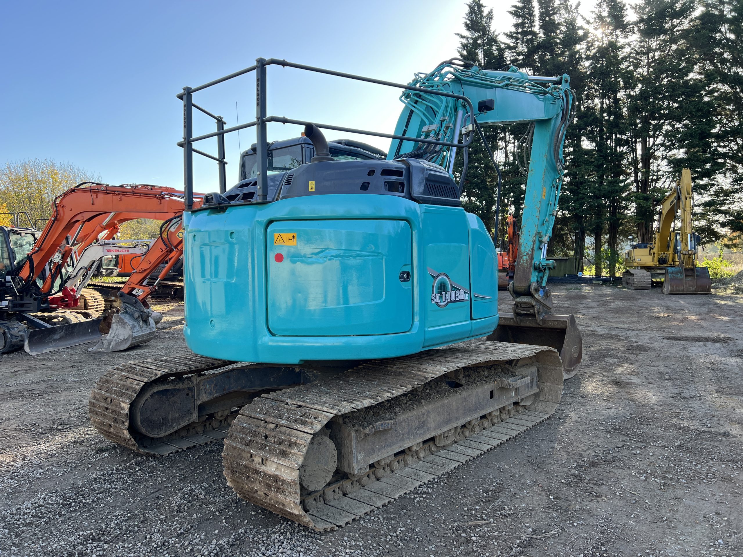 KOBELCO SK140SRLC-5 2019 - used plant for sale at J Hawes Ltd - view 6