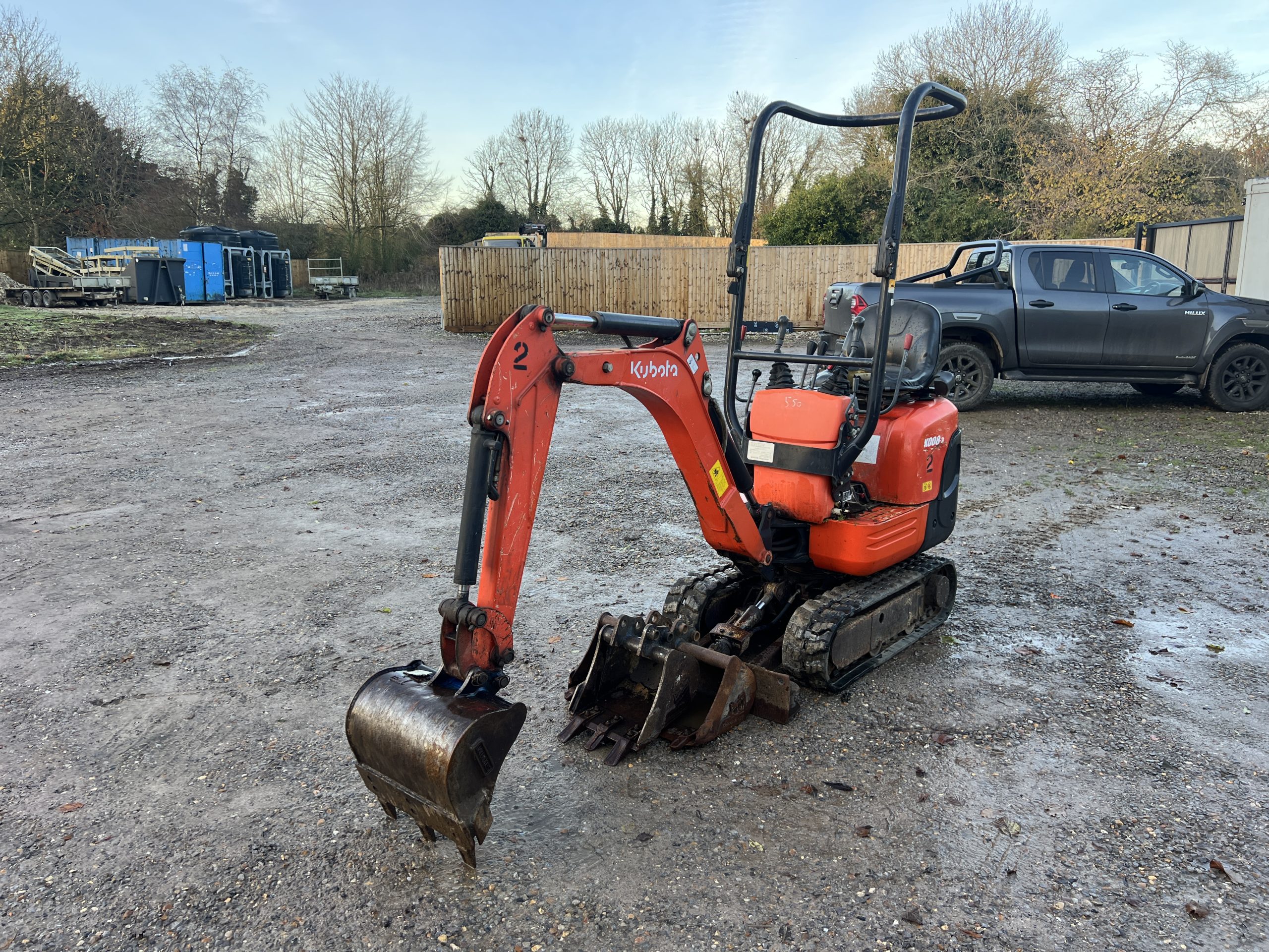 KUBOTA KX008-3 2018 - used plant for sale at J Hawes Ltd - view 3