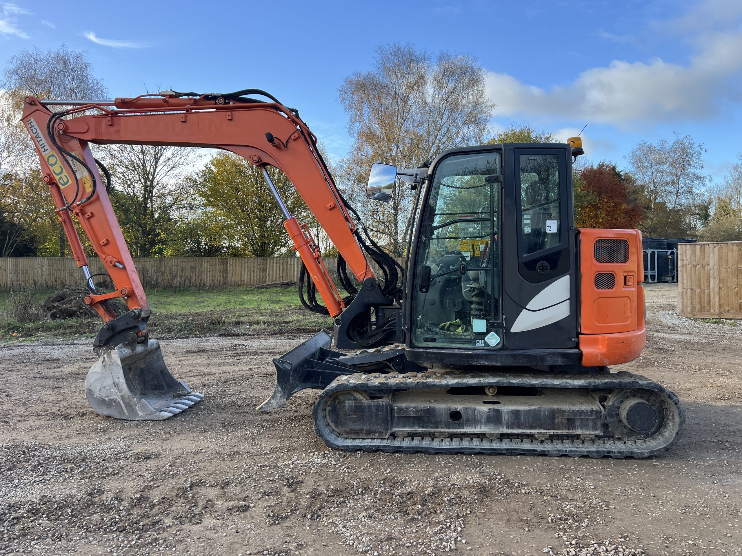 HITACHI ZX85USB-6 2019 - used plant for sale at J Hawes Ltd